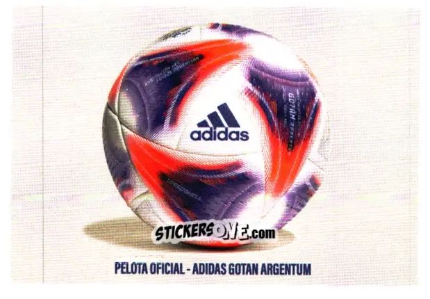 Sticker Balón De Fútbol Oficial - Fútbol Argentino 2023 n. 3 - Panini