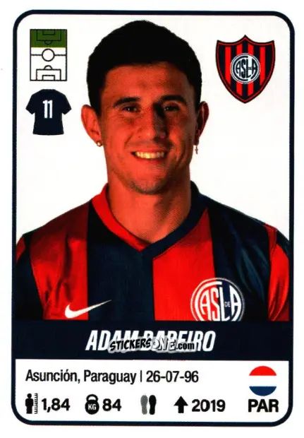Sticker Adam Bareiro - Fútbol Argentino 2023 n. 394 - Panini