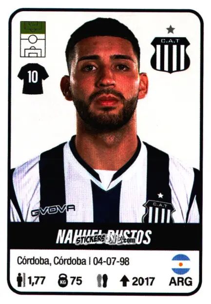 Sticker Lautaro Nahuel Bustos - Fútbol Argentino 2023 n. 425 - Panini