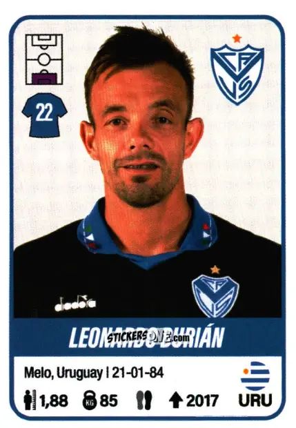 Sticker Leonardo Burián - Fútbol Argentino 2023 n. 464 - Panini