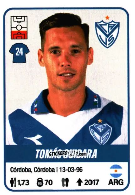 Sticker Tomás Guidara - Fútbol Argentino 2023 n. 466 - Panini