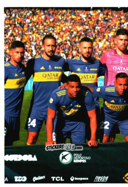 Sticker Campeón Copa Liga Profesional - Boca 1 - Fútbol Argentino 2023 n. 480 - Panini