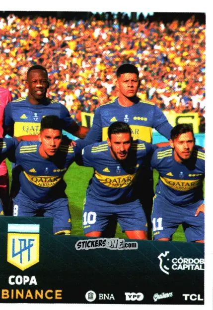 Sticker Campeón Copa Liga Profesional - Boca 2 - Fútbol Argentino 2023 n. 481 - Panini