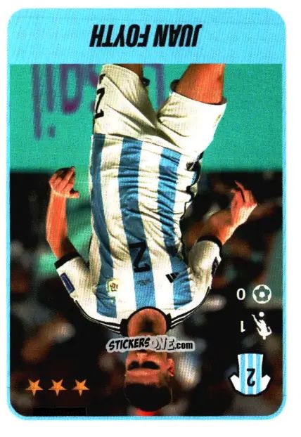 Cromo Juan Foyth - Fútbol Argentino 2023 n. 491 - Panini