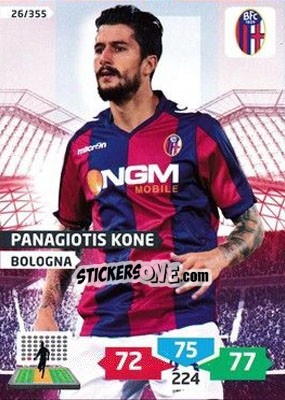 Cromo Panagiotis Kone - Calciatori 2013-2014. Adrenalyn XL - Panini