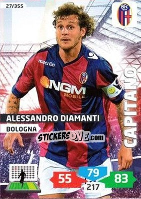 Sticker Alessandro Diamanti - Calciatori 2013-2014. Adrenalyn XL n. 27 - Panini
