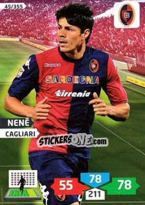 Cromo Nenĕ - Calciatori 2013-2014. Adrenalyn XL n. 45 - Panini