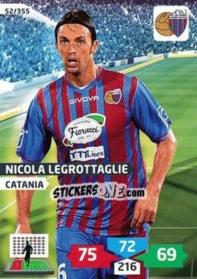 Sticker Nicola Legrottaglie - Calciatori 2013-2014. Adrenalyn XL - Panini