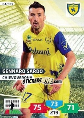 Sticker Gennaro Sardo - Calciatori 2013-2014. Adrenalyn XL - Panini