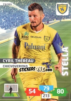 Cromo Cyril Théréau - Calciatori 2013-2014. Adrenalyn XL n. 73 - Panini