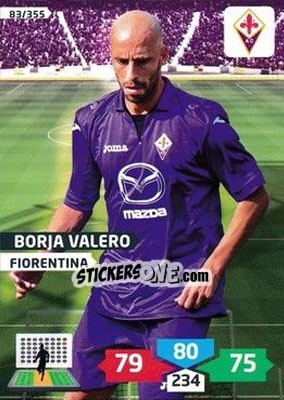 Cromo Borja Valero - Calciatori 2013-2014. Adrenalyn XL - Panini