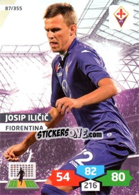 Sticker Josip Ilicic - Calciatori 2013-2014. Adrenalyn XL n. 87 - Panini