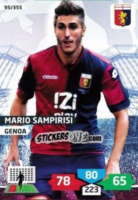 Sticker Mario Sampirisi - Calciatori 2013-2014. Adrenalyn XL - Panini
