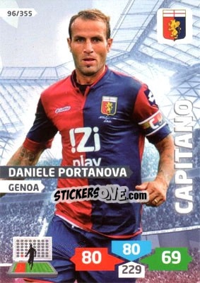 Sticker Daniele Portanova - Calciatori 2013-2014. Adrenalyn XL n. 96 - Panini