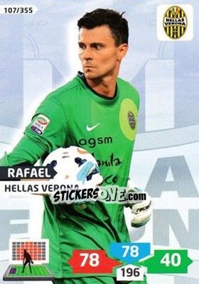 Sticker Rafael - Calciatori 2013-2014. Adrenalyn XL n. 107 - Panini