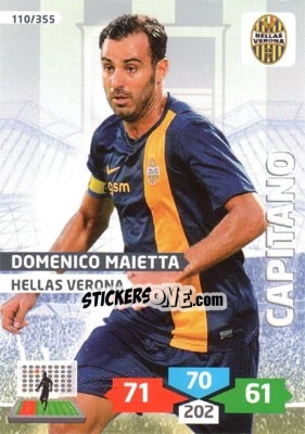 Figurina Domenico Maietta - Calciatori 2013-2014. Adrenalyn XL - Panini