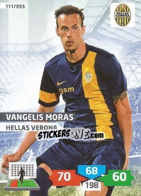 Sticker Vangelis Moras - Calciatori 2013-2014. Adrenalyn XL - Panini
