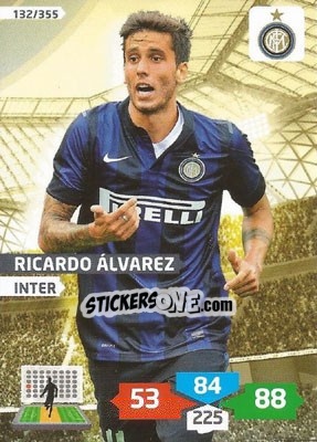 Sticker Ricardo Àlvarez - Calciatori 2013-2014. Adrenalyn XL n. 132 - Panini