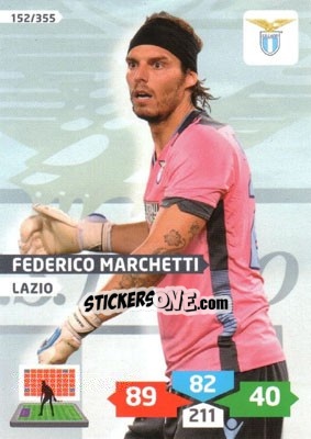 Sticker Federico Marchetti - Calciatori 2013-2014. Adrenalyn XL n. 152 - Panini