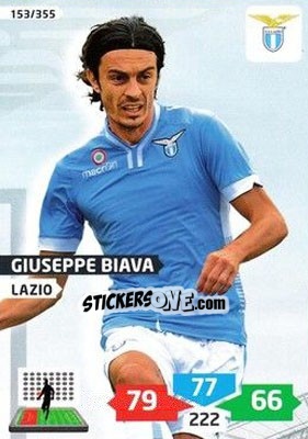 Figurina Giuseppe Biava - Calciatori 2013-2014. Adrenalyn XL - Panini