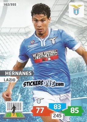 Sticker Hernanes - Calciatori 2013-2014. Adrenalyn XL n. 162 - Panini