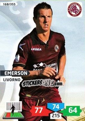 Sticker Emerson - Calciatori 2013-2014. Adrenalyn XL n. 168 - Panini
