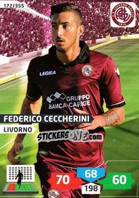 Sticker Federico Ceccherini - Calciatori 2013-2014. Adrenalyn XL - Panini