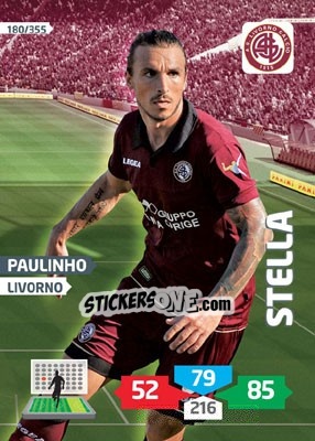 Sticker Paulinho - Calciatori 2013-2014. Adrenalyn XL - Panini