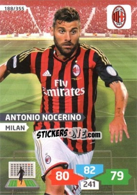 Sticker Antonio Nocerino - Calciatori 2013-2014. Adrenalyn XL n. 188 - Panini