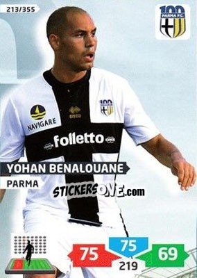 Figurina Yohan Benalouane - Calciatori 2013-2014. Adrenalyn XL - Panini