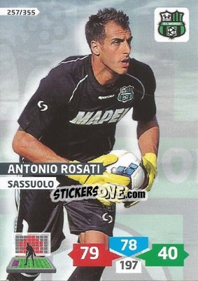 Sticker Antonio Rosati - Calciatori 2013-2014. Adrenalyn XL n. 257 - Panini