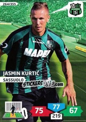 Sticker Jasmin Kurtic - Calciatori 2013-2014. Adrenalyn XL n. 264 - Panini