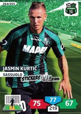 Figurina Jasmin Kurtic - Calciatori 2013-2014. Adrenalyn XL - Panini