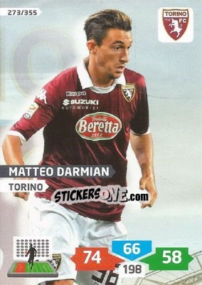 Cromo Matteo Darmian - Calciatori 2013-2014. Adrenalyn XL - Panini