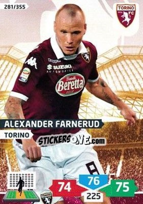 Figurina Alexander Farnerud - Calciatori 2013-2014. Adrenalyn XL - Panini