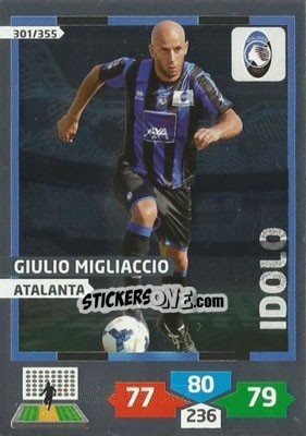 Figurina Giulio Migliaccio - Calciatori 2013-2014. Adrenalyn XL - Panini