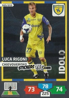 Figurina Luca Rigoni - Calciatori 2013-2014. Adrenalyn XL - Panini