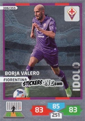 Sticker Borja Valero - Calciatori 2013-2014. Adrenalyn XL n. 306 - Panini