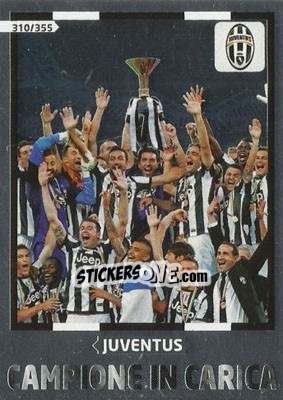 Sticker Campione in carica - Calciatori 2013-2014. Adrenalyn XL n. 310 - Panini