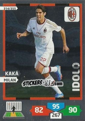 Sticker Kaká - Calciatori 2013-2014. Adrenalyn XL n. 314 - Panini