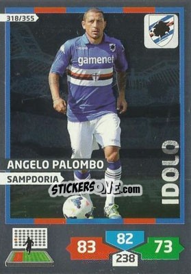Cromo Angelo Palombo - Calciatori 2013-2014. Adrenalyn XL - Panini