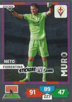 Sticker Neto - Calciatori 2013-2014. Adrenalyn XL n. 324 - Panini