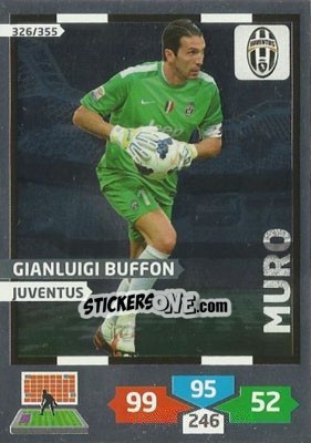 Sticker Gianluigi Buffon - Calciatori 2013-2014. Adrenalyn XL n. 326 - Panini