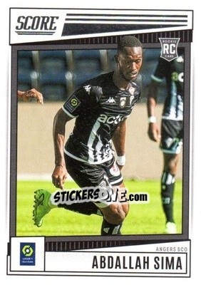 Sticker Abdallah Sima - Score Ligue 1 2022-2023 n. 11 - Panini