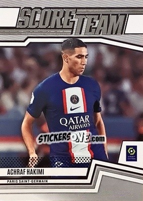 Sticker Achraf Hakimi - Score Ligue 1 2022-2023 n. ST24 - Panini