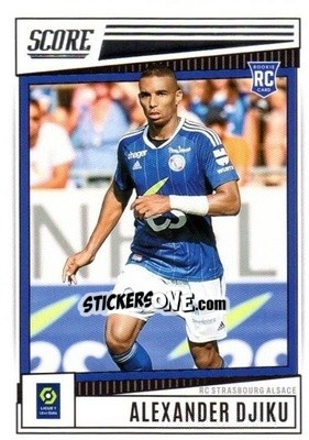 Sticker Alexander Djiku - Score Ligue 1 2022-2023 n. 172 - Panini