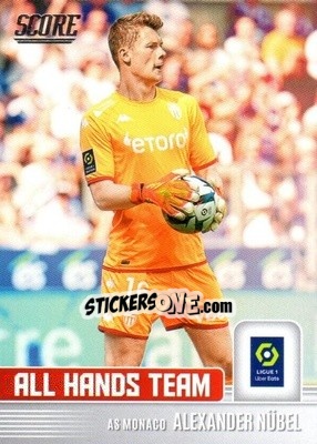 Sticker Alexander Nubel - Score Ligue 1 2022-2023 n. AH5 - Panini