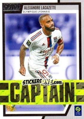 Sticker Alexandre Lacazette - Score Ligue 1 2022-2023 n. C1 - Panini