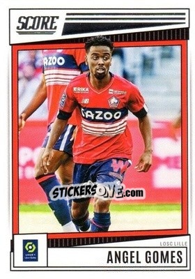 Sticker Angel Gomes - Score Ligue 1 2022-2023 n. 61 - Panini