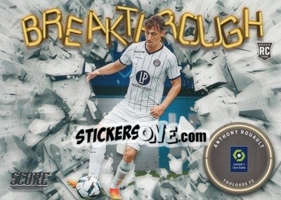 Sticker Anthony Rouault - Score Ligue 1 2022-2023 n. B28 - Panini